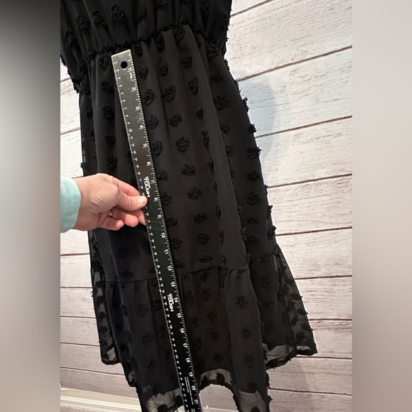 Grace Karin Women’s Black Polka Dot Dress - Size Medium,Summer Dresses,Elegant - Picture 3 of 4